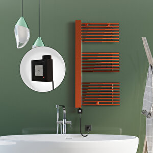 Male Elektrikli Havlupan 600x1190  Rose Gold (ktx1 Termostat) 600w