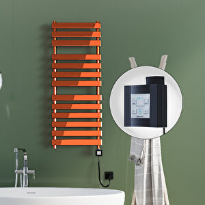 Tahiti Elektrikli Havlupan 500x950 Rose Gold Parlak (ktx4 Termostat) 300w Spiral Kablolu
