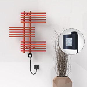 Fiji Elektrikli Havlupan 650x740 Rose Gold (ktx4 Termostat) 200w Spiral Kablolu