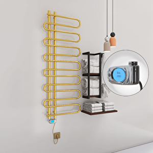 Zante Elektrikli Havlupan 600x1400  Altın (musa Termostat) 300w