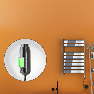 Bora Bora Elektrikli Havlupan 300 Watt 500x800 Krom (on/off Düğmeli)