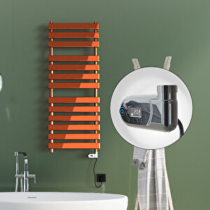 Tahiti Elektrikli Havlupan 500x950 Rose Gold Parlak (thesis Termostat) 300w