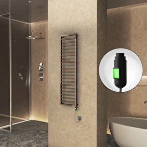 Naxos Elektrikli Havlupan 500x1655 Rose Gold Parlak (on/off Düğmeli) 600w