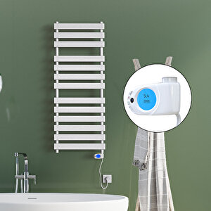 Tahiti Elektrikli Havlupan 500x950 Beyaz Parlak (musa Termostat) 600w