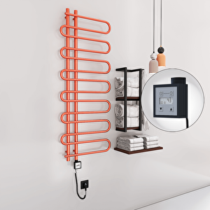 Zante Elektrikli Havlupan 600x1400  Rose Gold (ktx3 Termostat) 300w Spiral Kablolu