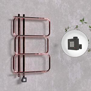 Matsu Elektrikli Havlupan 540x884  Rose Gold (ktx1 Termostat) 200w