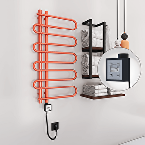 Zante Elektrikli Havlupan 500x1000  Rose Gold (ktx3 Termostat) 200w Spiral Kablolu