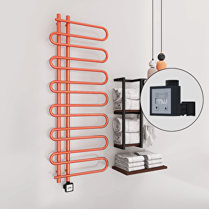 Zante Elektrikli Havlupan 600x1400  Rose Gold (ktx3 Termostat) 300w