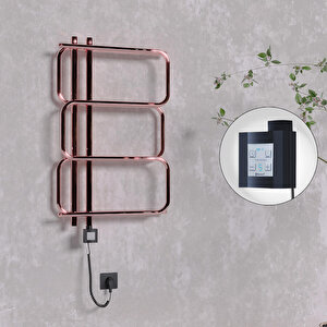 Matsu Elektrikli Havlupan 540x884  Rose Gold (ktx4 Termostat) 200w Spiral Kablolu