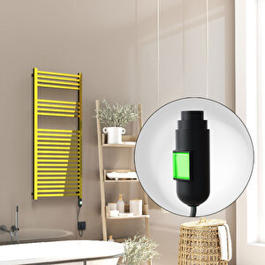 Barbados Elektrikli Havlupan 500x1200 Altın  (on/off Düğmeli) 600w
