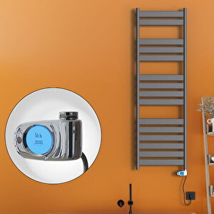 Bora Bora Elektrikli Havlupan 900 Watt 500x1600 Antrasit (musa Termostat)