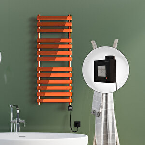 Tahiti Elektrikli Havlupan 500x950 Rose Gold Parlak (ktx1 Termostat) 300w Spiral Kablolu