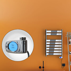 Bora Bora Elektrikli Havlupan 300 Watt 500x800 Krom (musa Termostat)