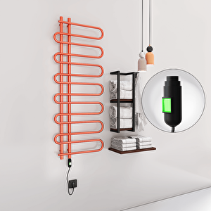 Zante Elektrikli Havlupan 600x1400  Rose Gold (on/off Düğmeli) 300w