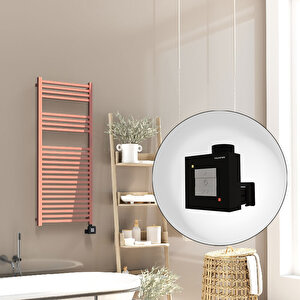 Barbados Elektrikli Havlupan 500x1200 Rose Gold Parlak (ktx1 Termostat) 600w