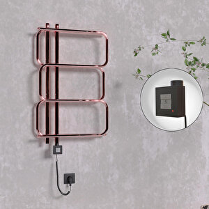 Matsu Elektrikli Havlupan 540x884  Rose Gold (ktx1 Termostat) 200w Spiral Kablolu