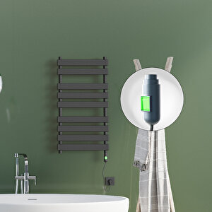 Tahiti Elektrikli Havlupan 500x1300 Antrasit Texture (on/off Düğmeli) 900w