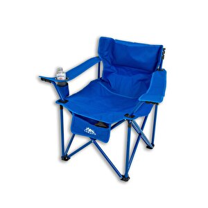 Basic Xxl Katlanır Kamp Sandalyesi Mavi