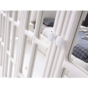 Teksas 6 Kapaklı Gardırop %100 Mdf | Ücretsiz Teslimat Ve Kurulum