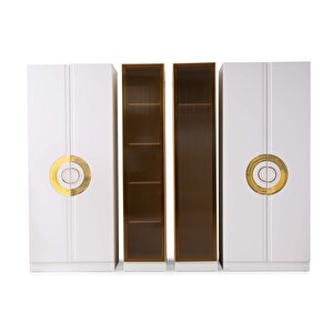 Florida 6 Kapaklı Gardırop %100 Mdf | Ücretsiz Teslimat Ve Kurulum