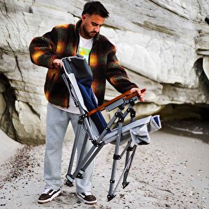 Freecamp Trager Katlanır Sandalye-laci̇vert