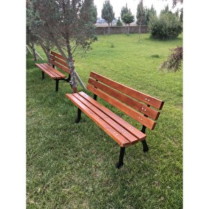 Bahçe Bankı Döküm Ayaklı Bank Ahşap Bahçe Bankı Park Oturma Bankları