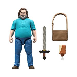 Minecraft Filmi Aksiyon Figürü Steve 10 Cm Jfr57