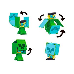 Minecraft Flippin Figs 2si1 Arada Creeper Figürü Htl46