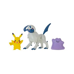 Pokemon Battle 3lü Figür Seti Pkw3044