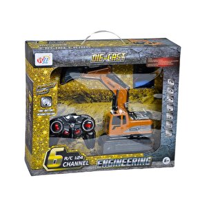 Wll Uzaktan Kumandalı 1:24 Ölçekli Paletli Kepçe 680a2
