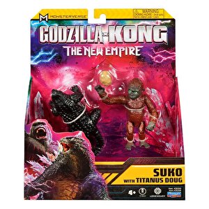 Godzilla X Kong Aksiyon Figürü 10 Cm Suko With Titanus Doug 35200