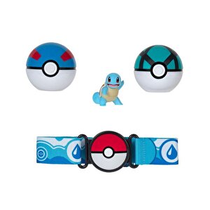Pokemon Clip N Go Squirtle Figür Ve Kemer Seti Pkw3161