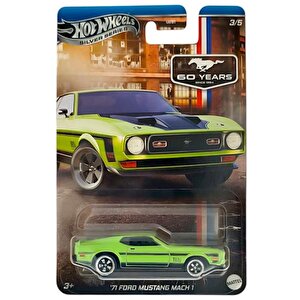 Hot Wheels Silver Serisi 71 Ford Mustang Mach 1 Jby52