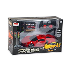 s 1:16 Uzaktan Kumandalı Usb Araba Rc Trafik Işıklı Kırmızı 29ac