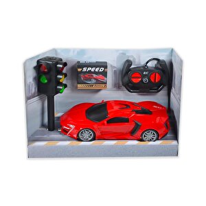 s 1:16 Uzaktan Kumandalı Usb Araba Rc Trafik Işıklı Kırmızı 29ac