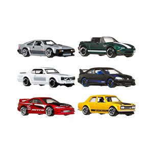 Hot Wheels Japon Temalı 6lı Araba Seti Jby77