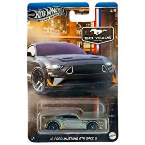 Hot Wheels Silver Serisi 18 Ford Mustang Rtr Spec 5 Jby53