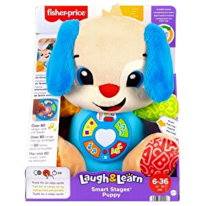 Fisher Price Gül Ve Öğren Akıllı Aşamalar Yavru Köpek Mavi Jfd25