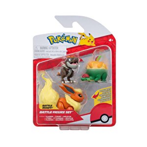 Pokemon Battle 3lü Figür Seti Pkw3047