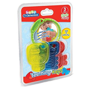 Baby Clementoni Yumuşak Renkli Anahtar Dişlik 17057