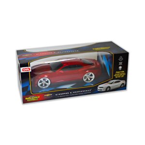 s 1:14 Ölçekli Chevrolet Copo Camaro Işıklı Uzaktan Kumandalı Araba Kırmızı 1402b