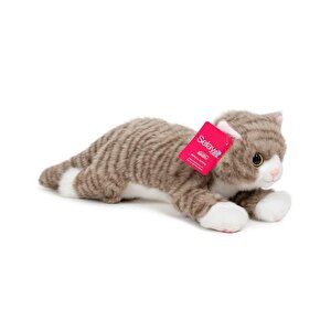 Toys Pelüş Gri Kedi 25 Cm 4522