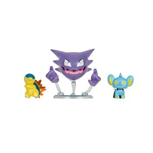 Pokemon Battle 3lü Figür Seti Pkw3045