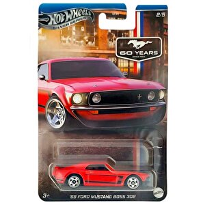 Hot Wheels Silver Serisi 69 Ford Mustang Boss 302 Jby51