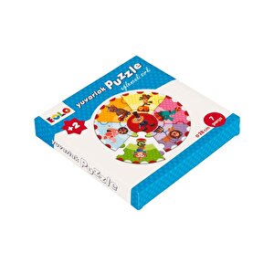 Yuvarlak Puzzle Eğlenceli Sirk Eolo Yayınları