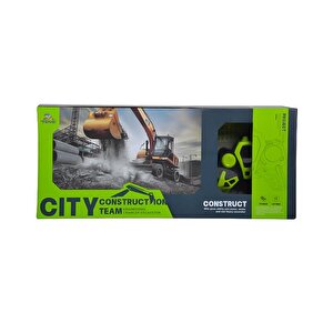 Mx City Uzaktan Kumandalı 1:12 Ölçekli Şarjlı Kepçe Yeşil 653a