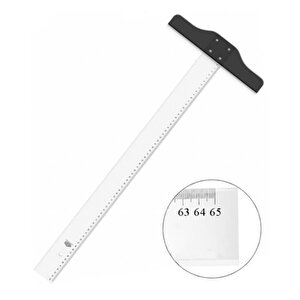 Ekonomik T Cetveli 65cm Hts 1065