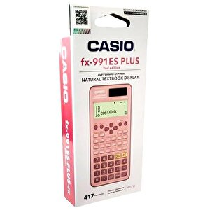 Hesap Makinası Bilimsel Fonksiyonlu Plus 2nd Edition 417 Pembe Fx991es