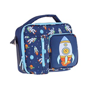 Kaukko Kids Okul Beslenme Çantası Leather Astronaut L7260