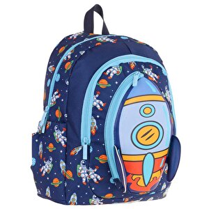 Kaukko Kids Okul Sırt Çantası Leather Astronaut L5260